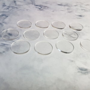 SW Legion Compatible Clear Bases Set of 12 image 1