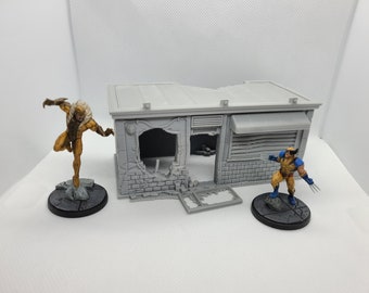 Ruined Shops - MCP Compatible Size 3 Terrain