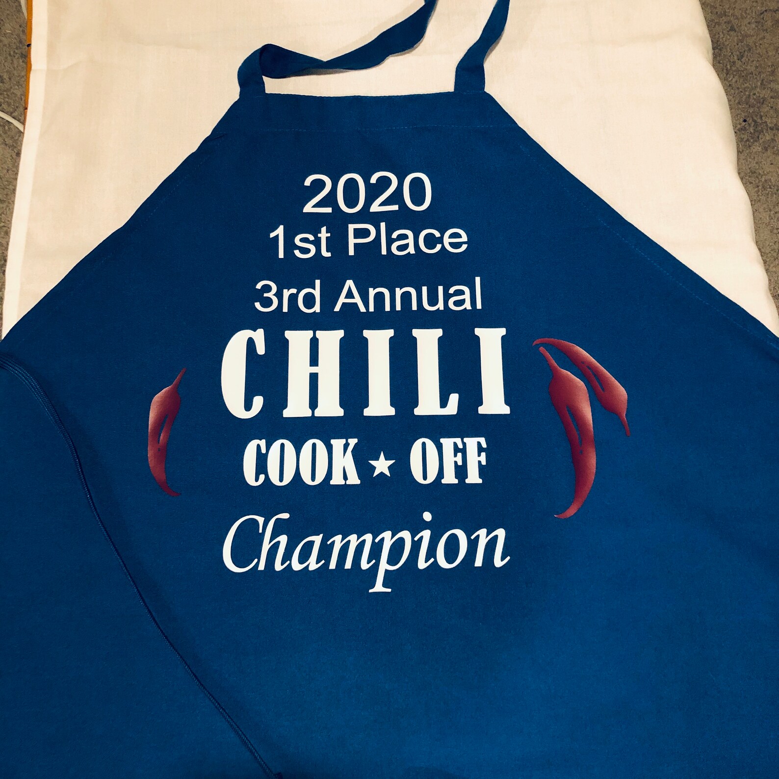 Chili Cook off Apron, Competition Apron Gift, Cook off Apron, Cook off