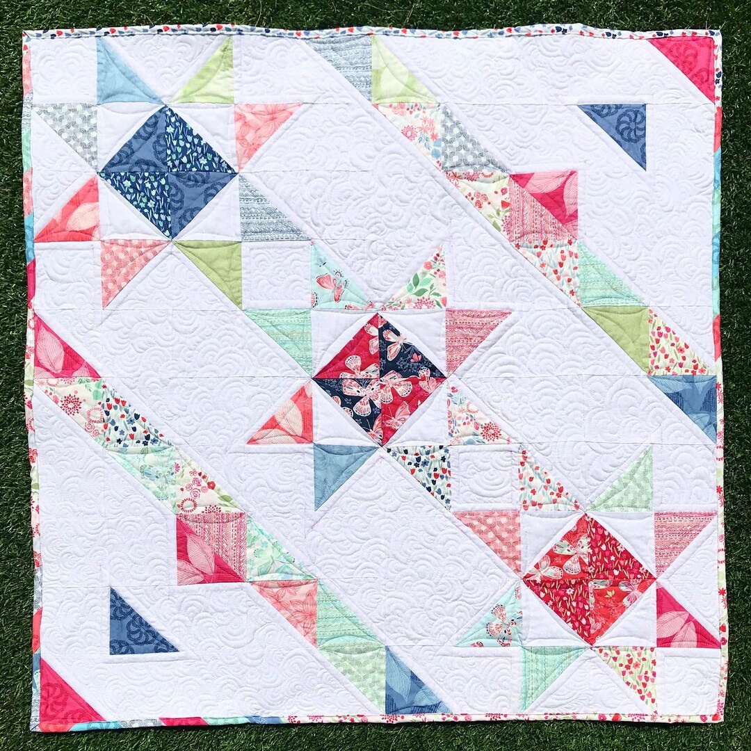 Follow the Stars Quilt Pattern PDF Etsy