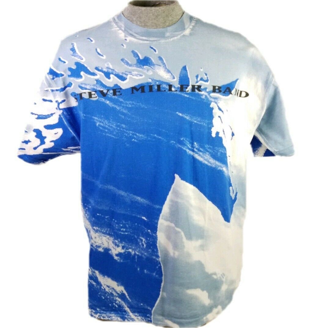 Steve Miller Band T Shirt Winterland Rock Express Vintage 90s All Over Print XL Etsy