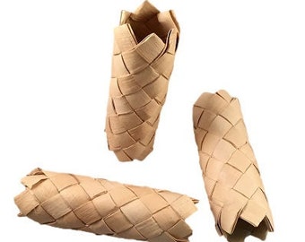 Little Fat Palm Chews - 3" x 1.5"d - Natural - 24pc