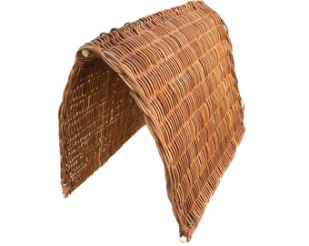 Rattan Bunny Tent - 13" x 15" x 17"