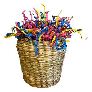 Tight Weave Seagrass Pot - 4 x 4&quot; - 1pc - Stuffed or Unstuffed