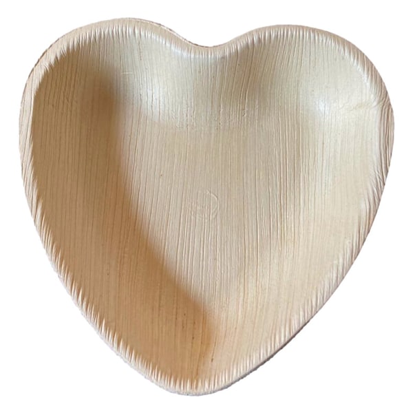 Palm Heart Bowls - 6pc - Chew toy for Small Animals and Birds