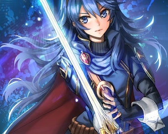Lucina Print, 11x17 Illustration