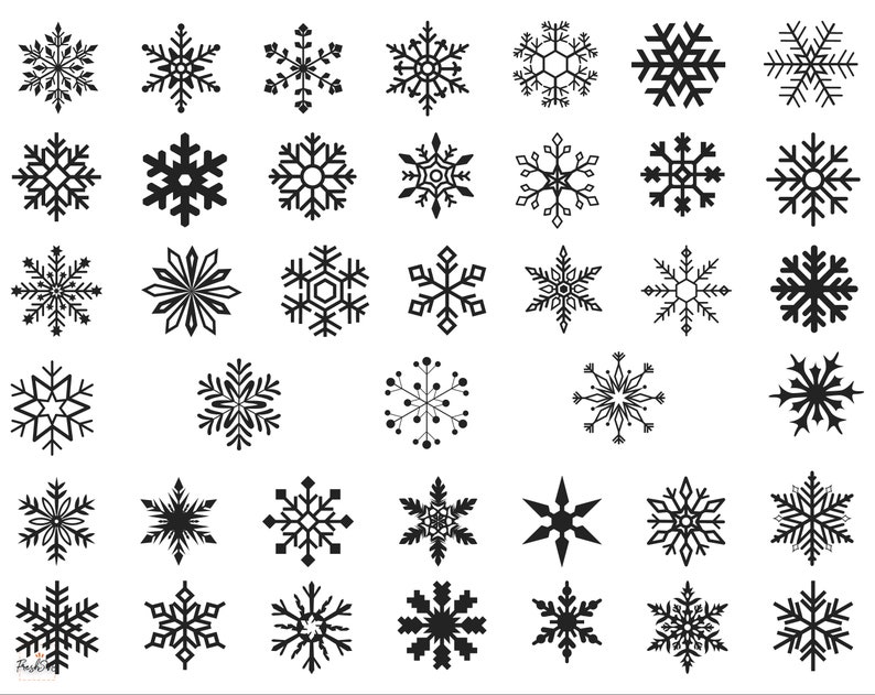 Download Snowflake SVG Christmas SVG Snowflake Bundle SVG Snowflake ...