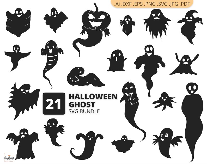 Download Clipart Ghost Svg Ghost Silhouette Cricut Svg File Digital File Ghost Bundle Svg Instant Download Halloween Ghost Svg Image Transfers Craft Supplies Tools Deshpandefoundationindia Org
