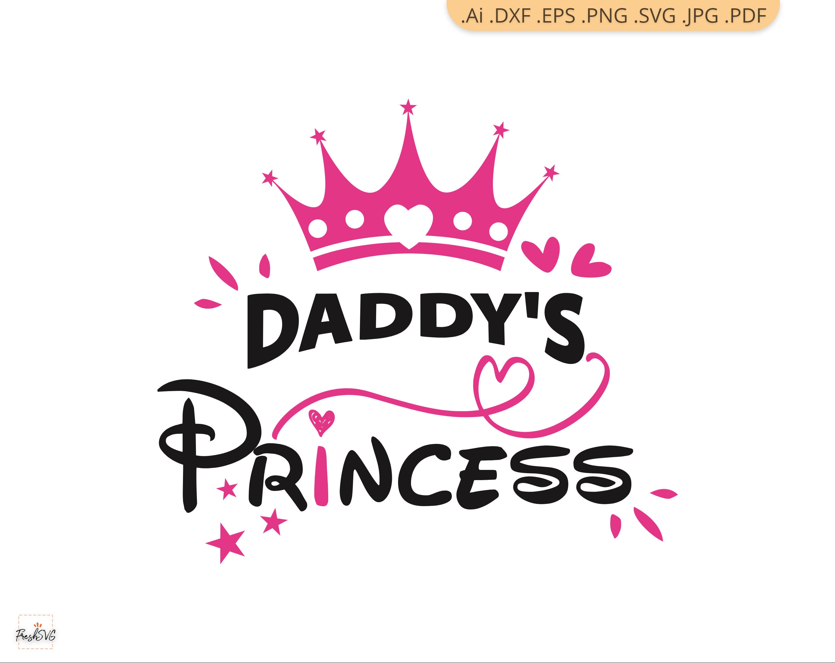 Free Free 102 Daddys Little Princess Svg Free SVG PNG EPS DXF File