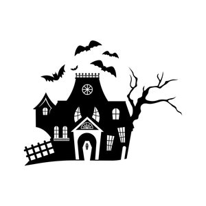 Halloween Haunted House SVG, Haunted House Bundle SVG, Haunted House ...