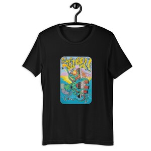 LBC Octopus Short-Sleeve Unisex Graffiti T-Shirt