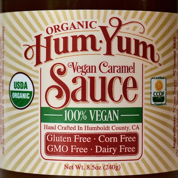 Organic Vegan Caramel Sauce