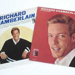 Richard Chamberlain vinyl Joy in the Morning second solo album or Chamberlain Sings debut choice, Doctor Kildare, Shogun, Thorn Birds star