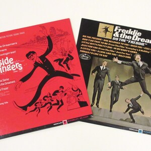 Do the Freddie vinyl Freddie & the Dreamers 1960s British invasion rock 2 records also including Seaside Swingers movie soundtrack