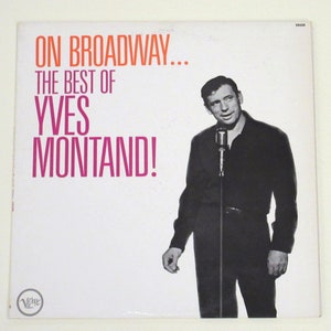 French vinyl Montand Becaud choice of Yves Olympia 81 with English translation sleeves or Introducing Gilbert 10 inch, from 1960s stars