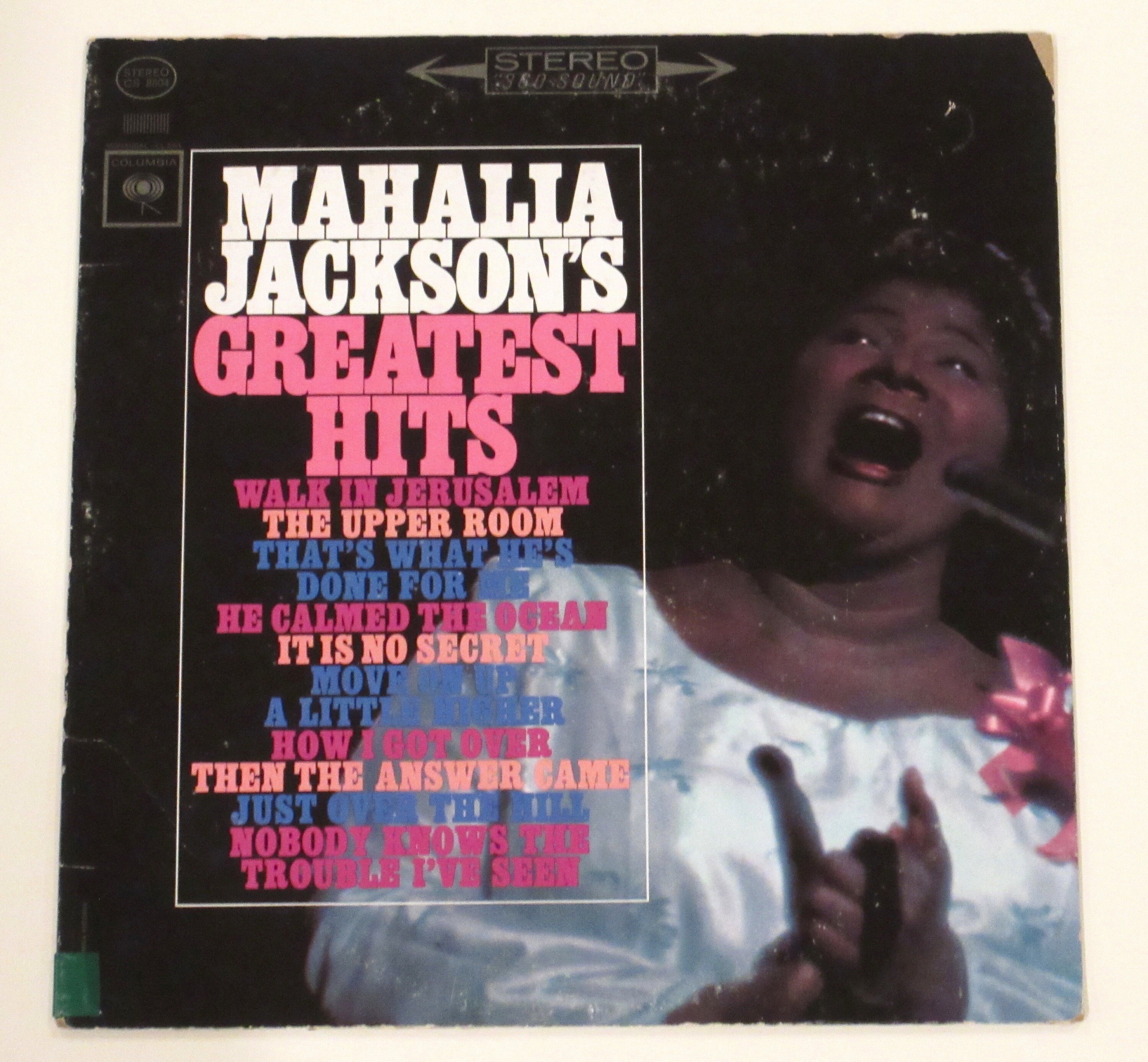 Mahalia Jackson Vinyl Choice Double Album Hymns or Best, or