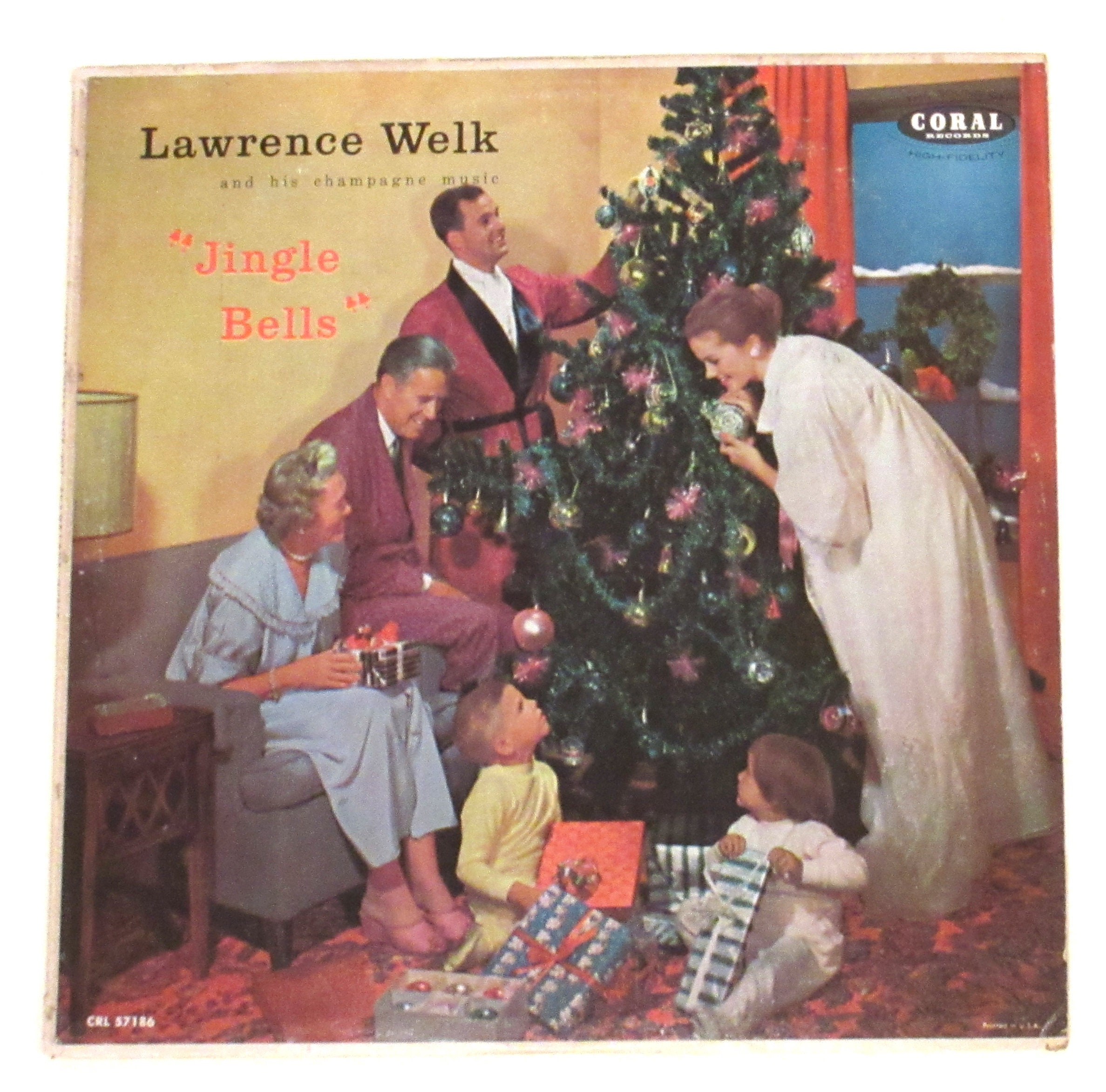 Lawrence Welk Christmas Vinyl Choice of 1950s 1960s Holiday Albums