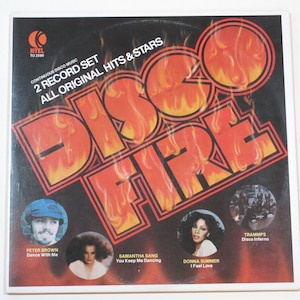 Disco hits vinyl various choice Gloria Gaynor Sylvester Village People KC Sunshine Band Chic, Star Wars, Turn the Beat Around, Disco Inferno