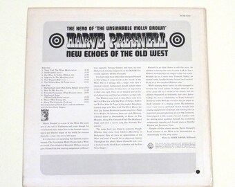 洋楽 WEST. Western Songs Vinyl Frankie Laine Tex Ritter Rex Allen Harve