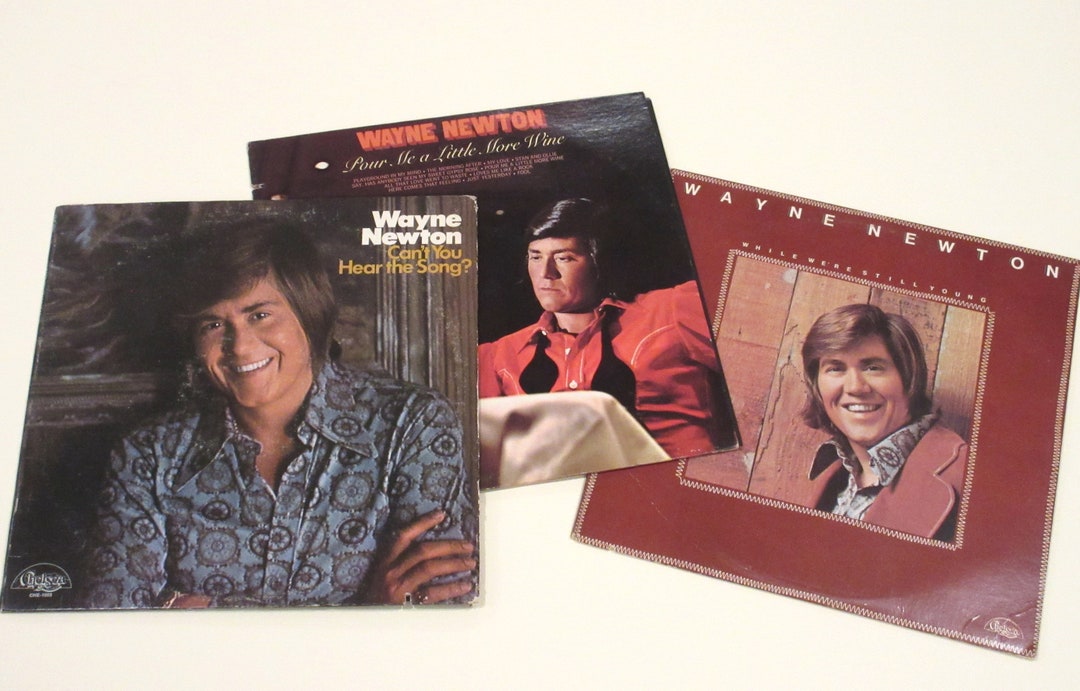 Wayne Newton Vinyl 1970s Chelsea Records Choice Can't You Hear the Song