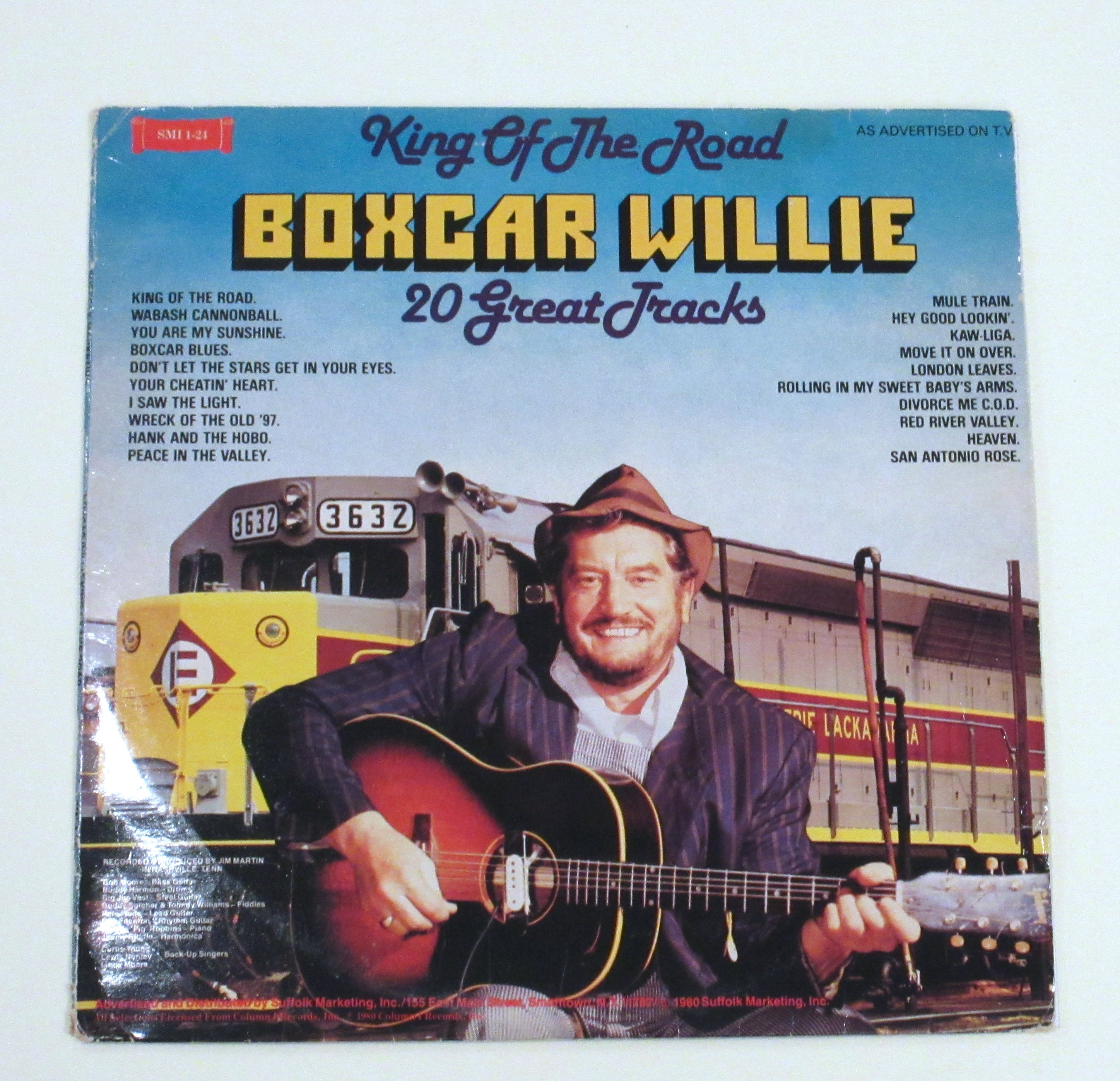 Boxcar Willie Vinyl King of the Road Record as Seen on TV 20 Etsy