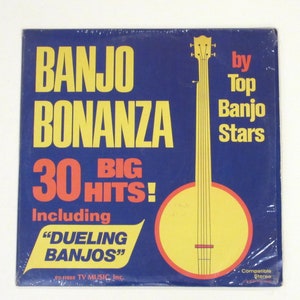Banjo Bonanza vinyl 2 records Flatt & Scruggs, Pete Seeger, Joe Maphis, Roger Strung, Banjo Barons, Ballad of Jed Clampett, Dueling Banjos