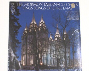 Christmas vinyl Mormon Tabernacle Choir choice of Carols, Spirit of, Around the World, Sings Songs, Joy of, Joy to World, or Greatest Hits