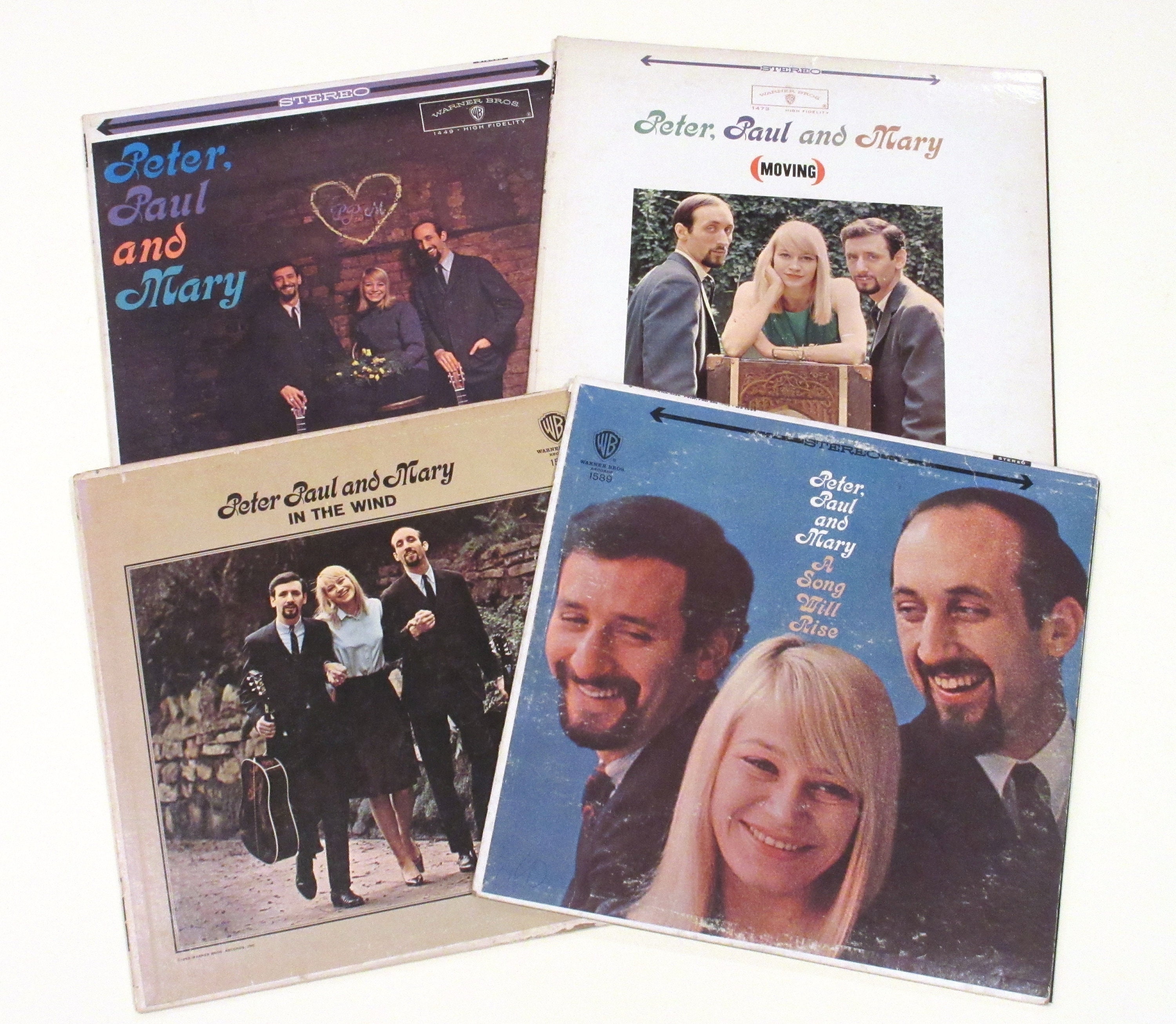 Peter Paul and Mary Vinyl in Concert 2 Records, or Choice of
