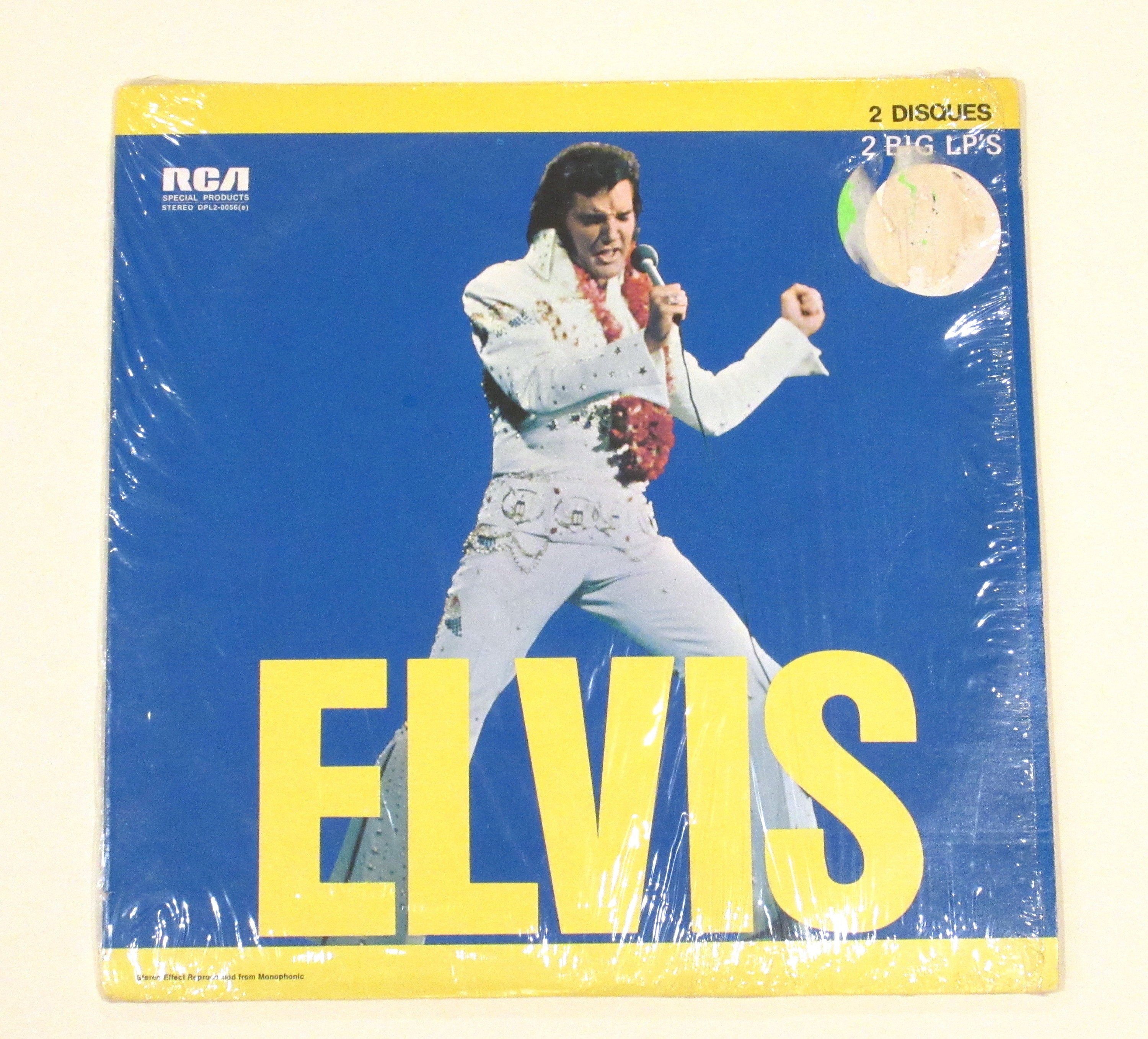 Elvis Presley Vinyl 2 Record Set as Seen on 1950s Rock & - Etsy