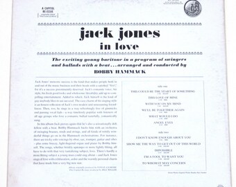 Jack Jones Vinyl Hits or Christmas Album 1960s My Favorite Things