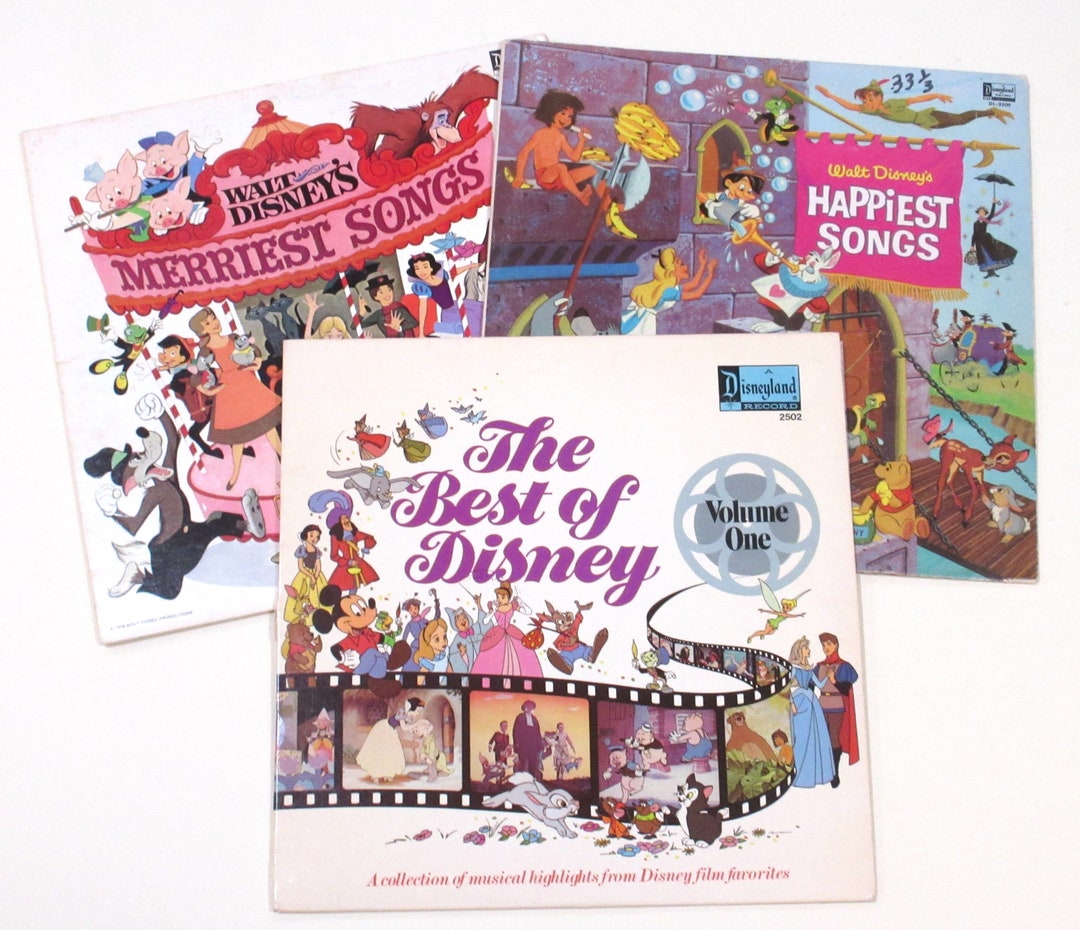 Walt Disney's Happiest Songs レコード s-l400.jpg