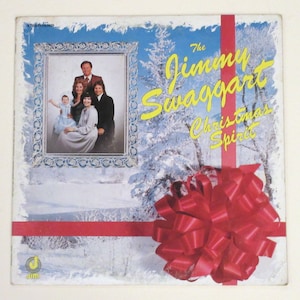 Christmas vinyl Swaggart Falwell Bakker choice of 1980s televangelist records Jim & Tammy, Thomas Road Old-Time Gospel Hour, religious TV