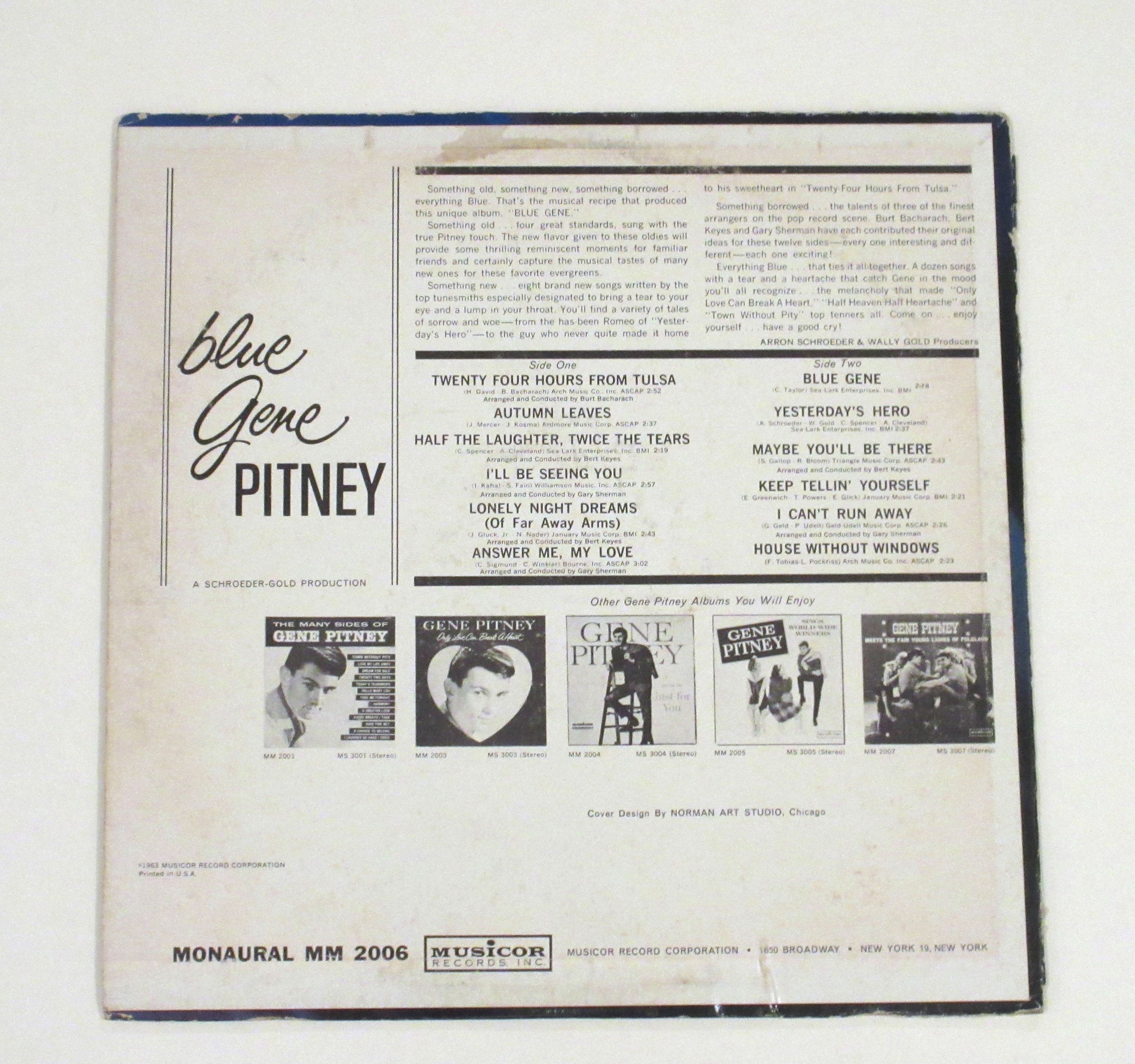 Gene Pitney Blue Gene UK(英 GB)盤 LP Mono Mi05MDUzLmpwZWc.jpeg