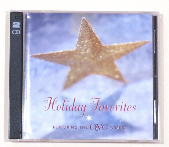 QVC Christmas CD Holiday Favorites 2 Disc Set 2003 Shopping Hosts