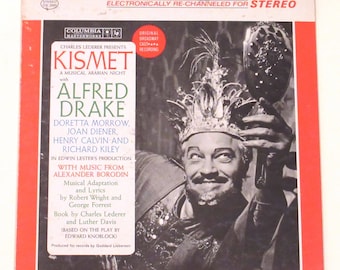 Kismet stage film 2 vinyl records, Alfred Drake wins Tony