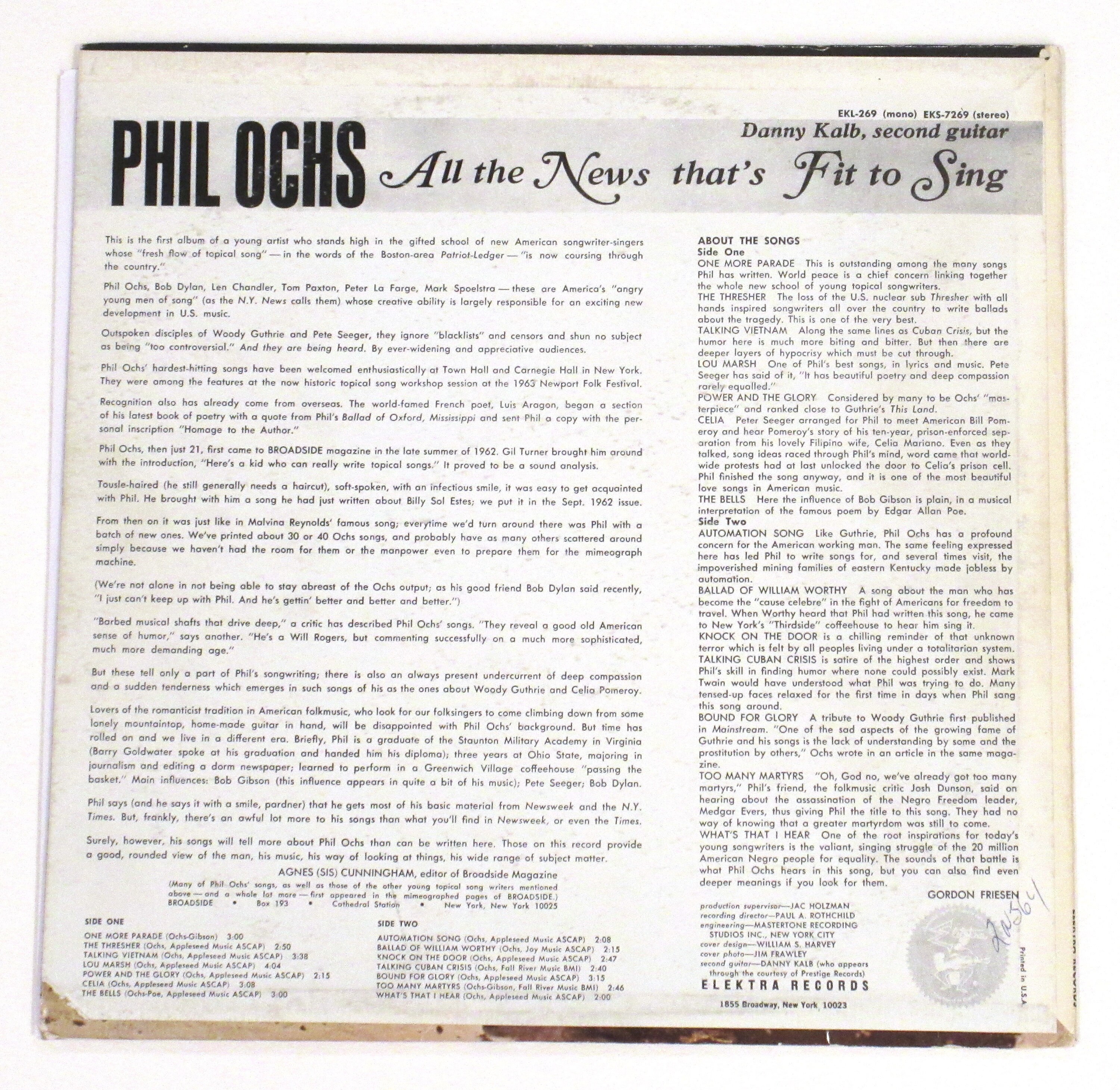 Meaning of The Doll House by Phil Ochs