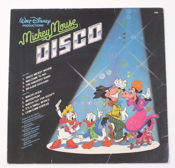 Mickey Mouse DISCO レコード s-l400.jpg