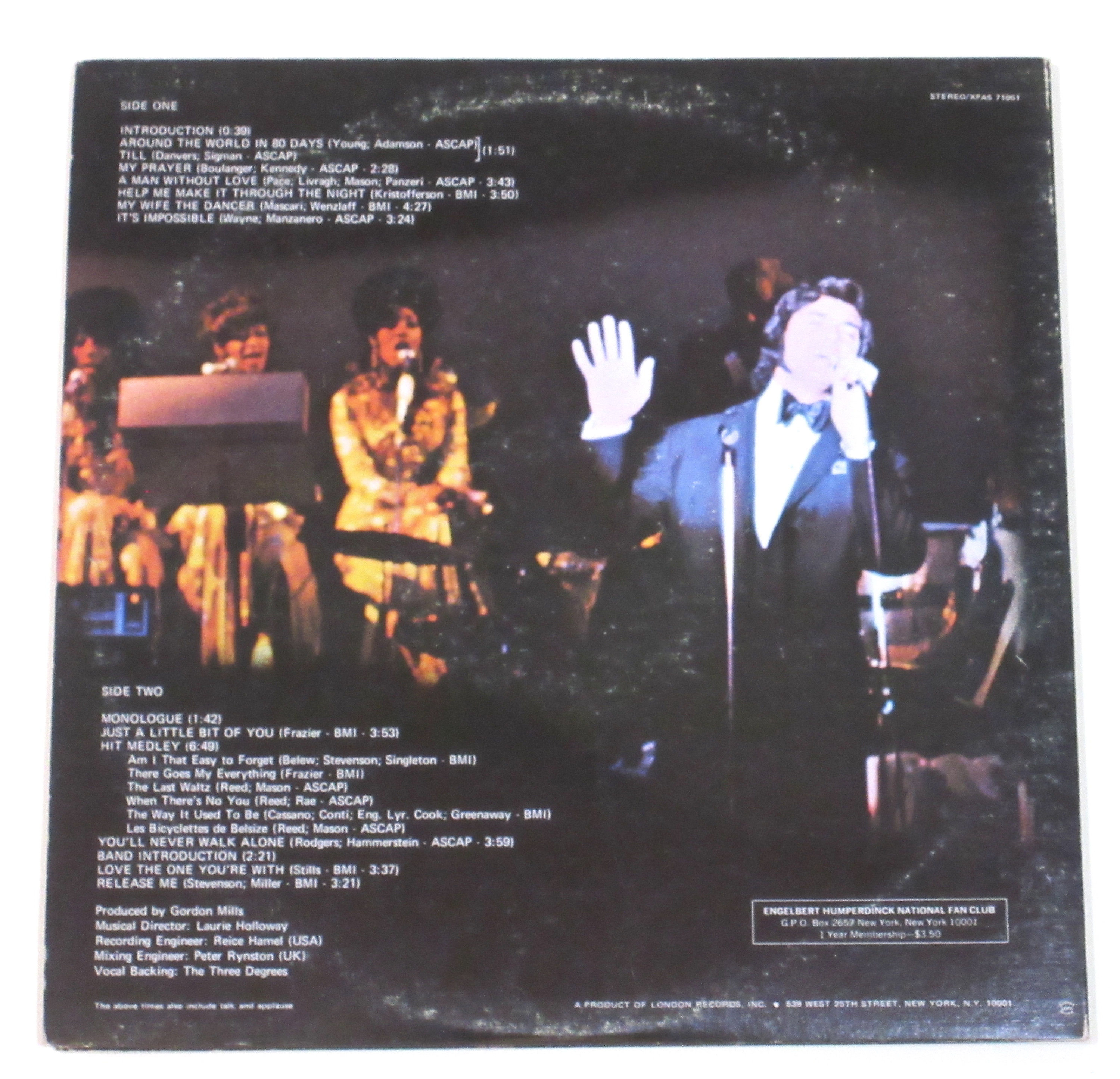 Engelbert Vinyl Greatest Hits or Live Vegas Sings for You Choice 1970s  Record Albums Humperdinck SRO at Riviera White Jumpsuit 2 Record Set - Etsy, image size:3000x2891