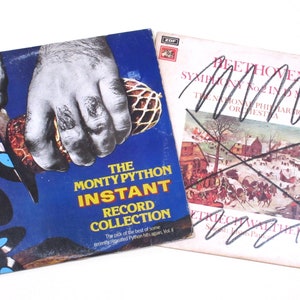 Monty Python vinyl Holy Grail album, Another Python Record, or Instant Record Collection Vol II 2, TV movies concerts cleaned to sound new