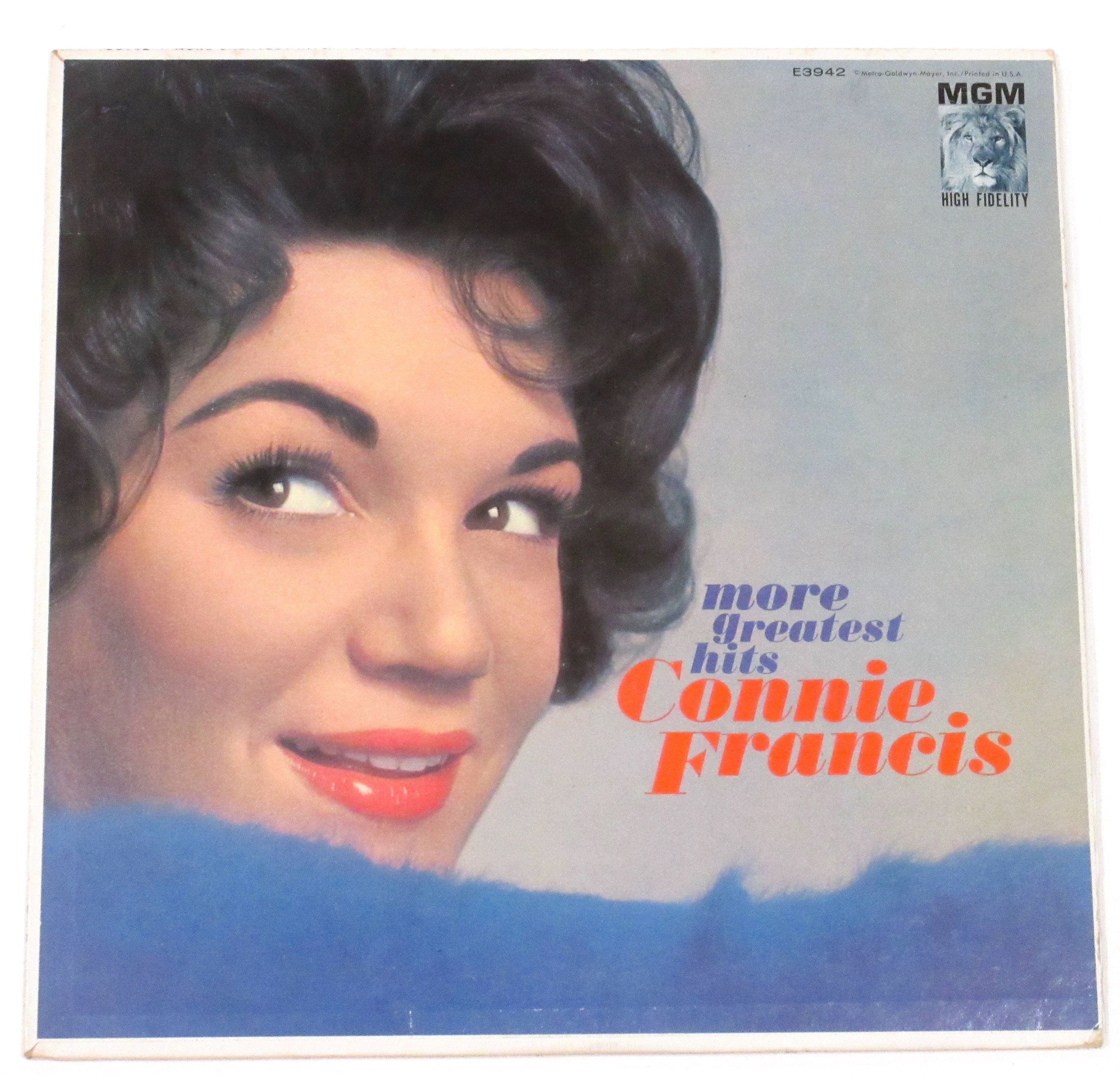Connie Francis Vinyl Hits Best of 1960s Italian Spanish or