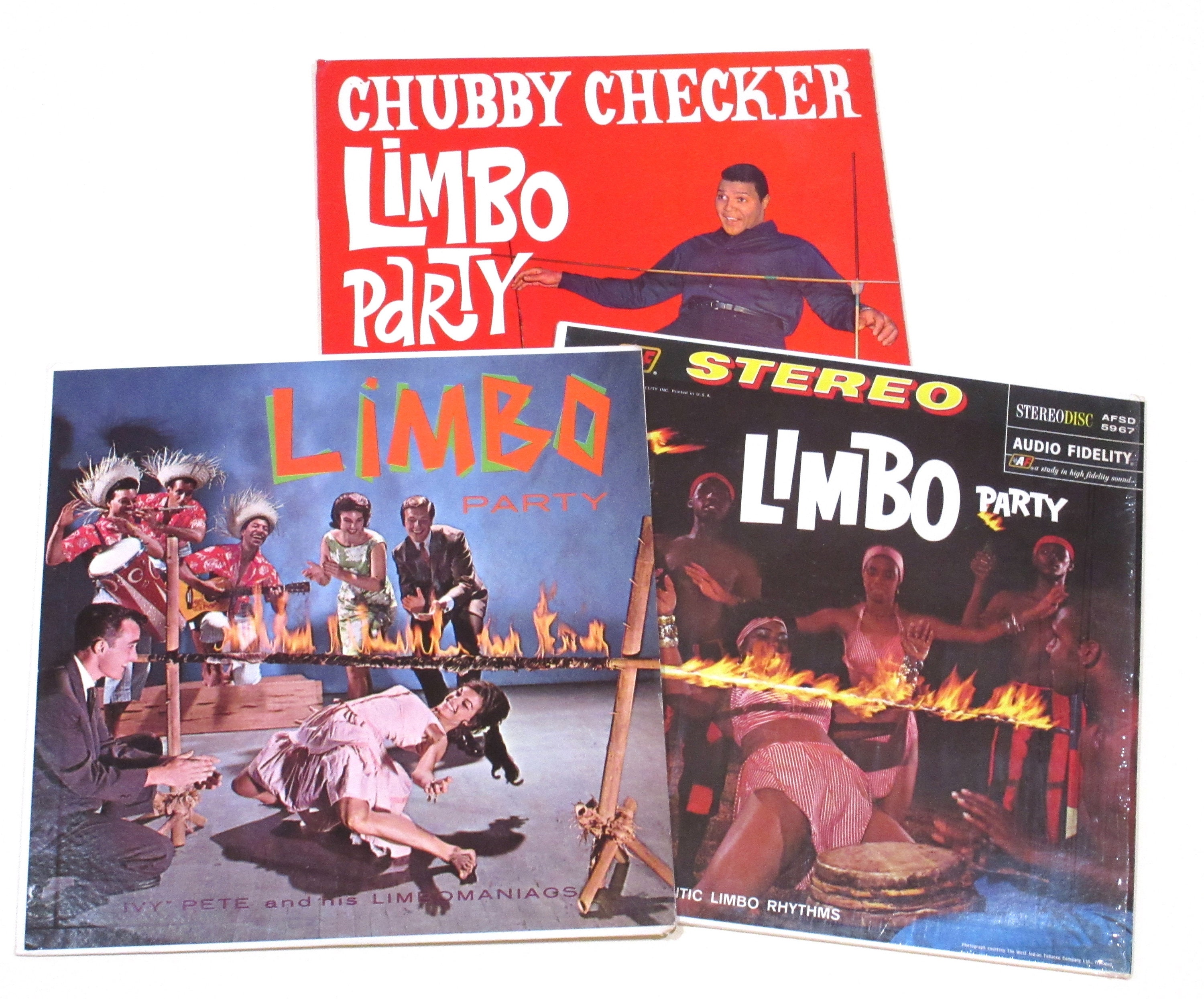 Limbo Party Vinyl 1960s Steel Drum Music Chubby Checker Limbo Rock
