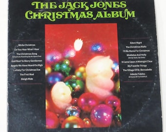 Jack Jones Vinyl Hits or Christmas Album 1960s My Favorite Things