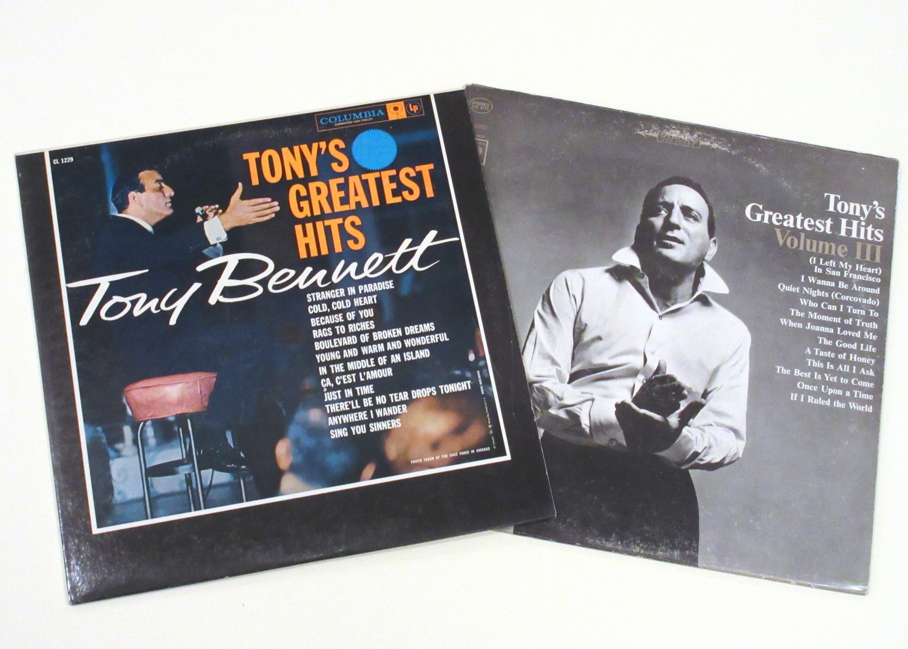 Tony Bennett Tony's Greatest Hits Volume 3 Vinyl 33RPM LP Record