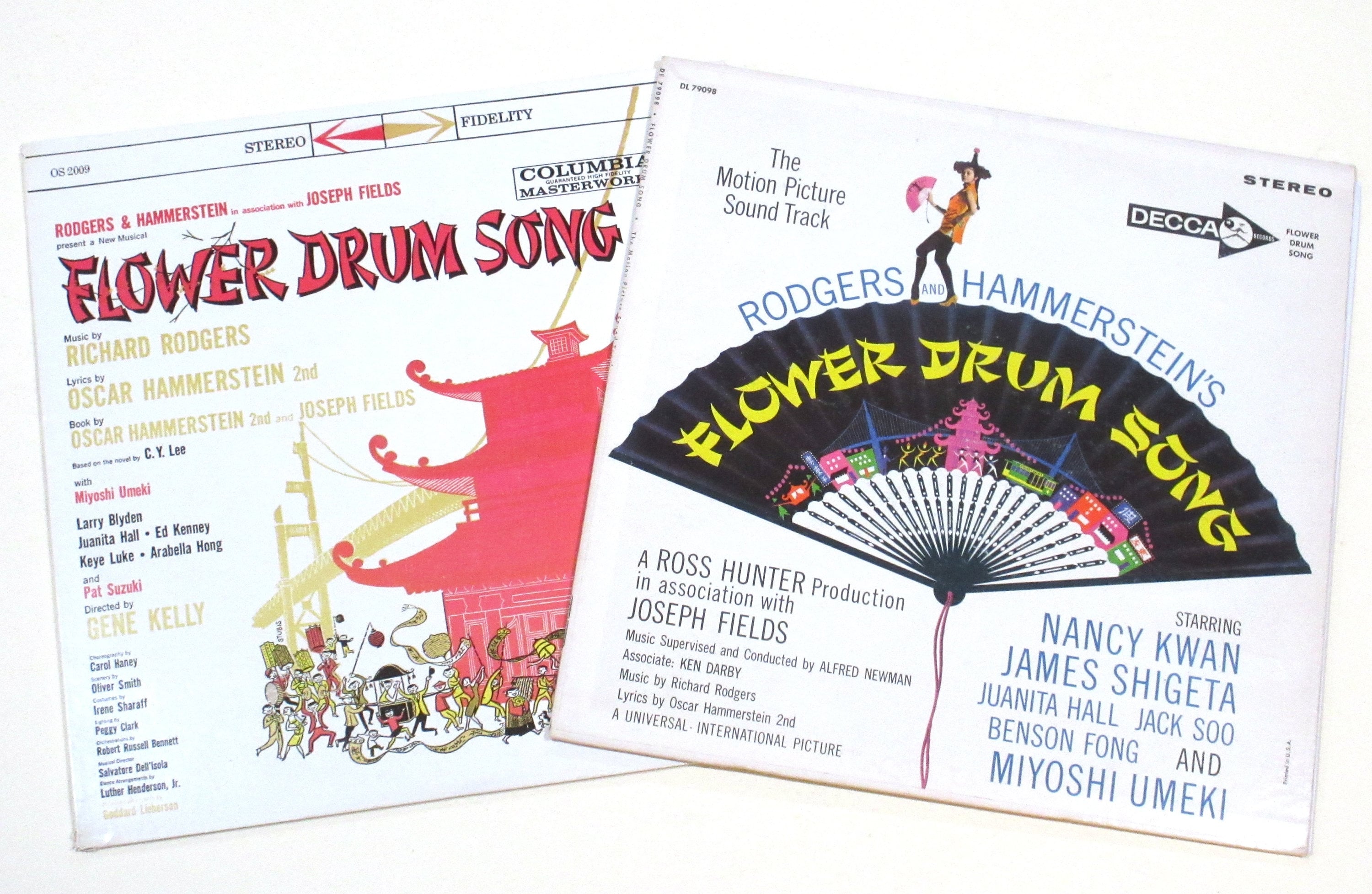 Flower Drum Song Vinyl Broadway or Film Pat Suzuki, Miyoshi Umeki