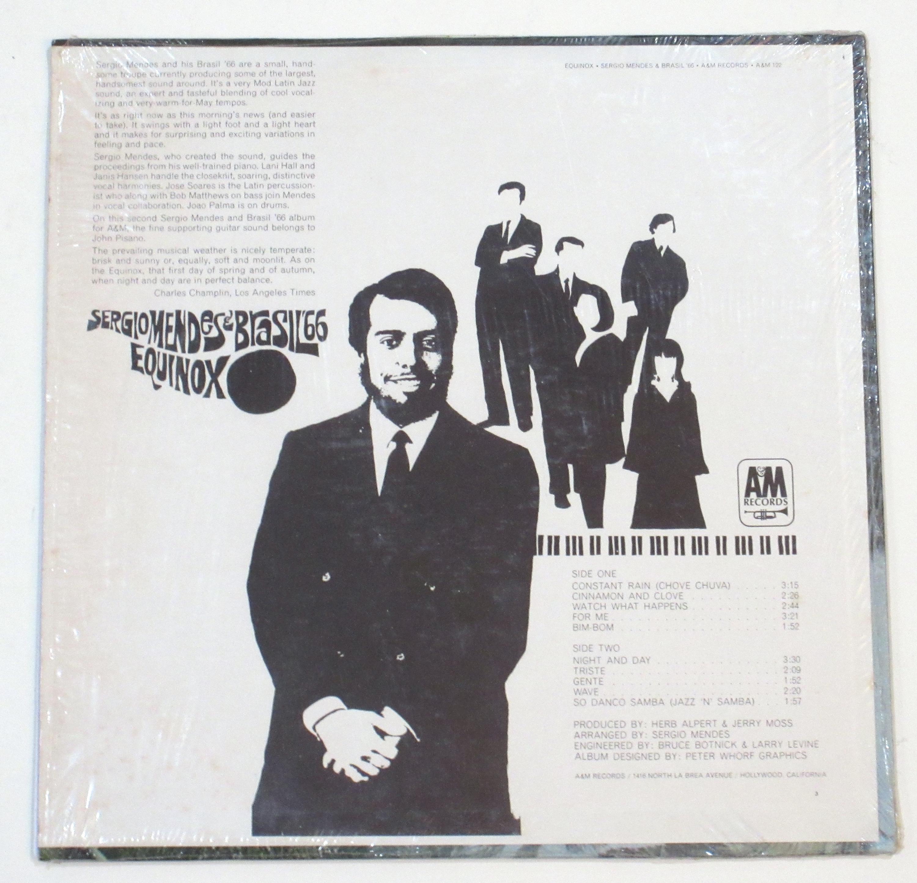 Sergio Mendes vinyl Brasil 66 choice Equinox, Look Around