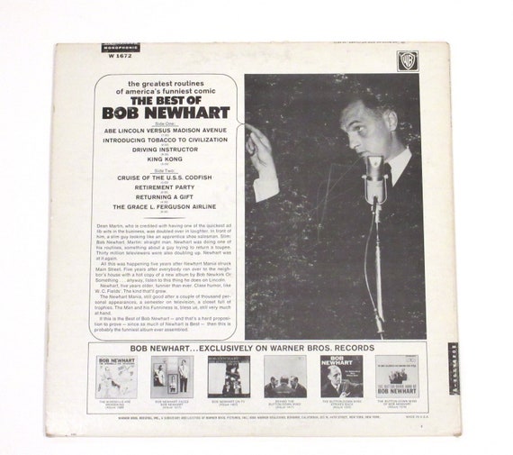 bob newhart introducing tobacco to civilization Bob Newhart Vinyl Record Choice Button Down Mind, Mind Strikes Back, Behind  the Mind, Bob Faces Newhart, or Best of 1 or 2 LP, 1960s Comedy