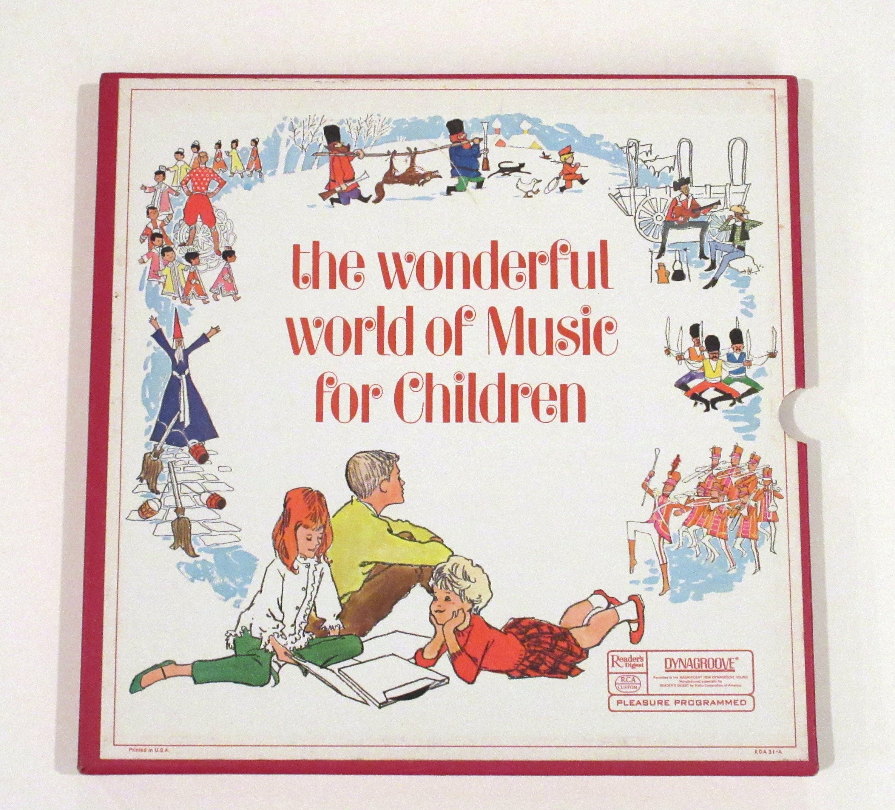 Wonderful World of Music Kids Vinyl 1960s Box Set Choice of 6 -  Israel