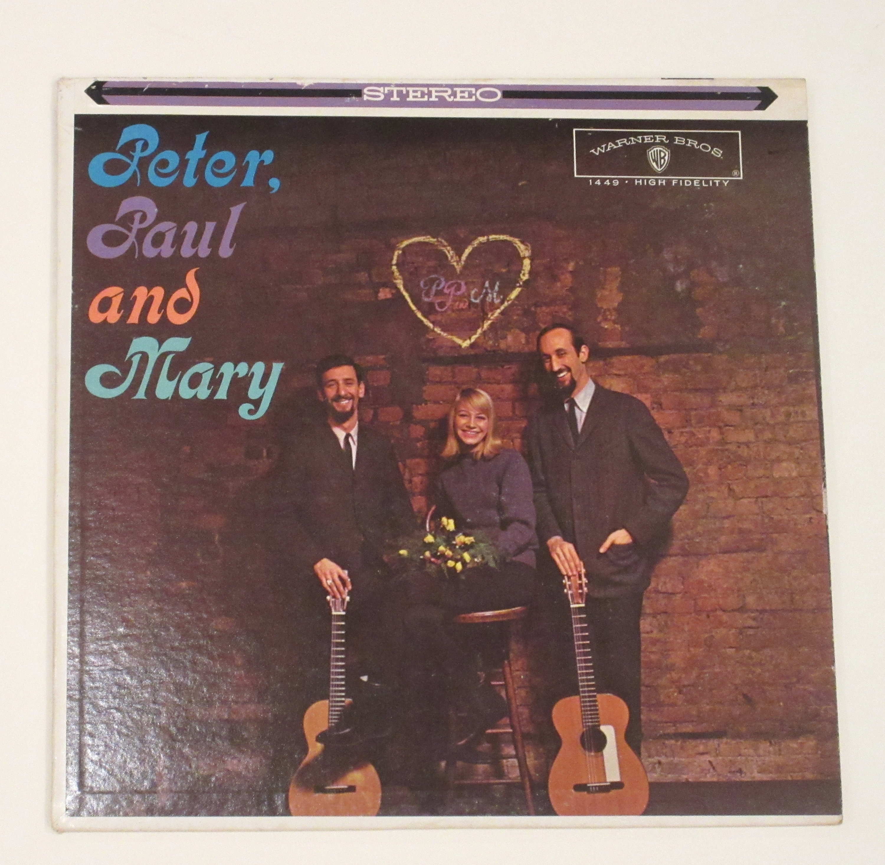 Peter Paul and Mary Vinyl in Concert 2 Records, or Choice of