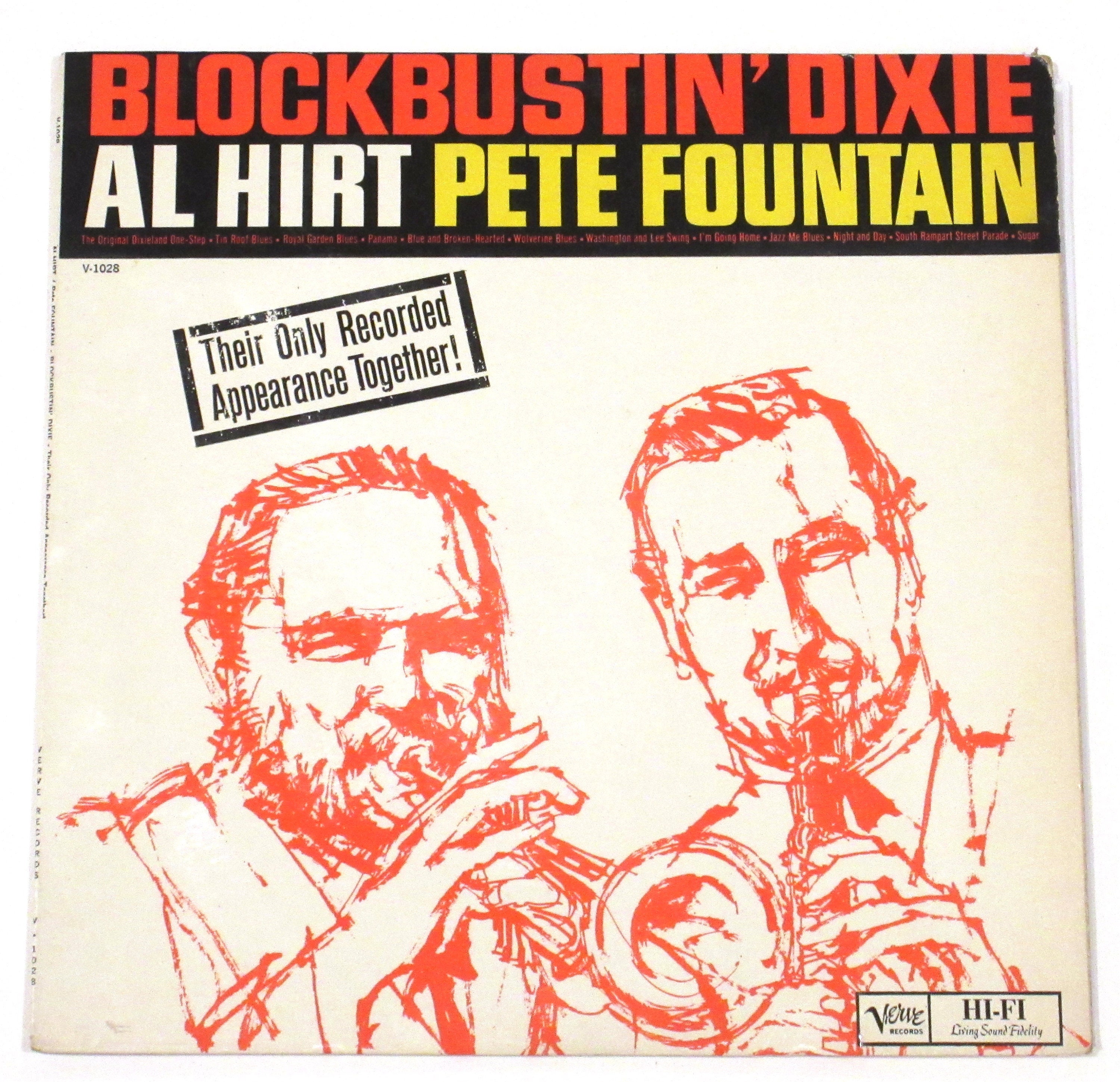 Al Hirt Pete Fountain Vinyl New Orleans Trumpet King and Clarinet