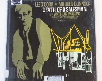 Broadway drama vinyl Salesman or Virginia Woolf box set complete w info booklet 1960s Uta Hagen in Who's Afraid or Lee J Cobb in Death Of A